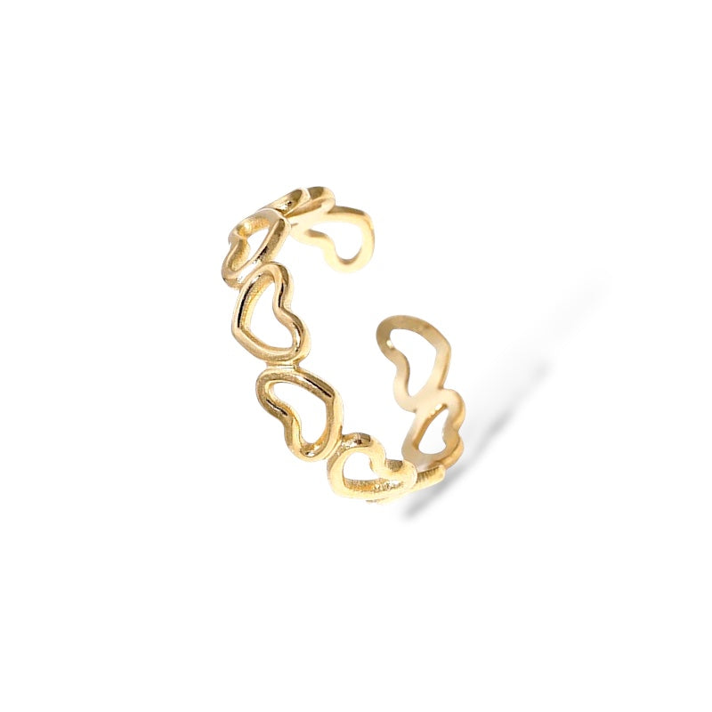 Infinity Heart Ring