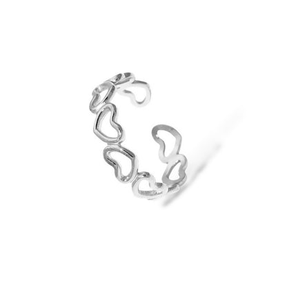 Infinity Heart Ring
